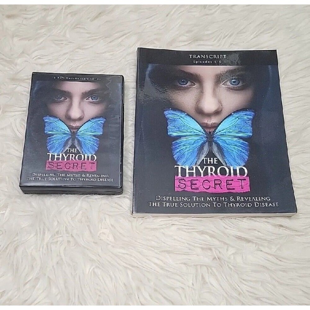 RARE The Thyroid Secret 1175 Page Transcript Experts Interviews & DVD Set